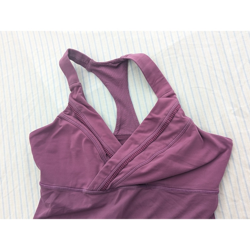 Lululemon Athletica Purple Bra Shelf Tank Top - Picture 5 of 11